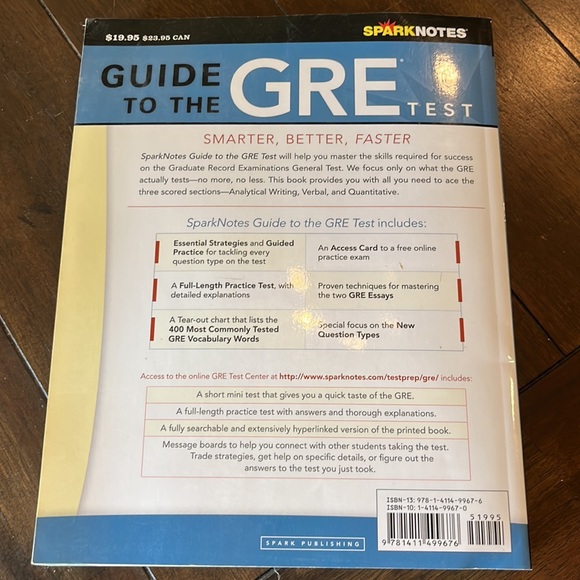 GRE Prep Book - Picture 4 of 4